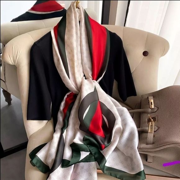 Women Silky Long Scarf/Shawl Body Wrap - Picture 7 of 8